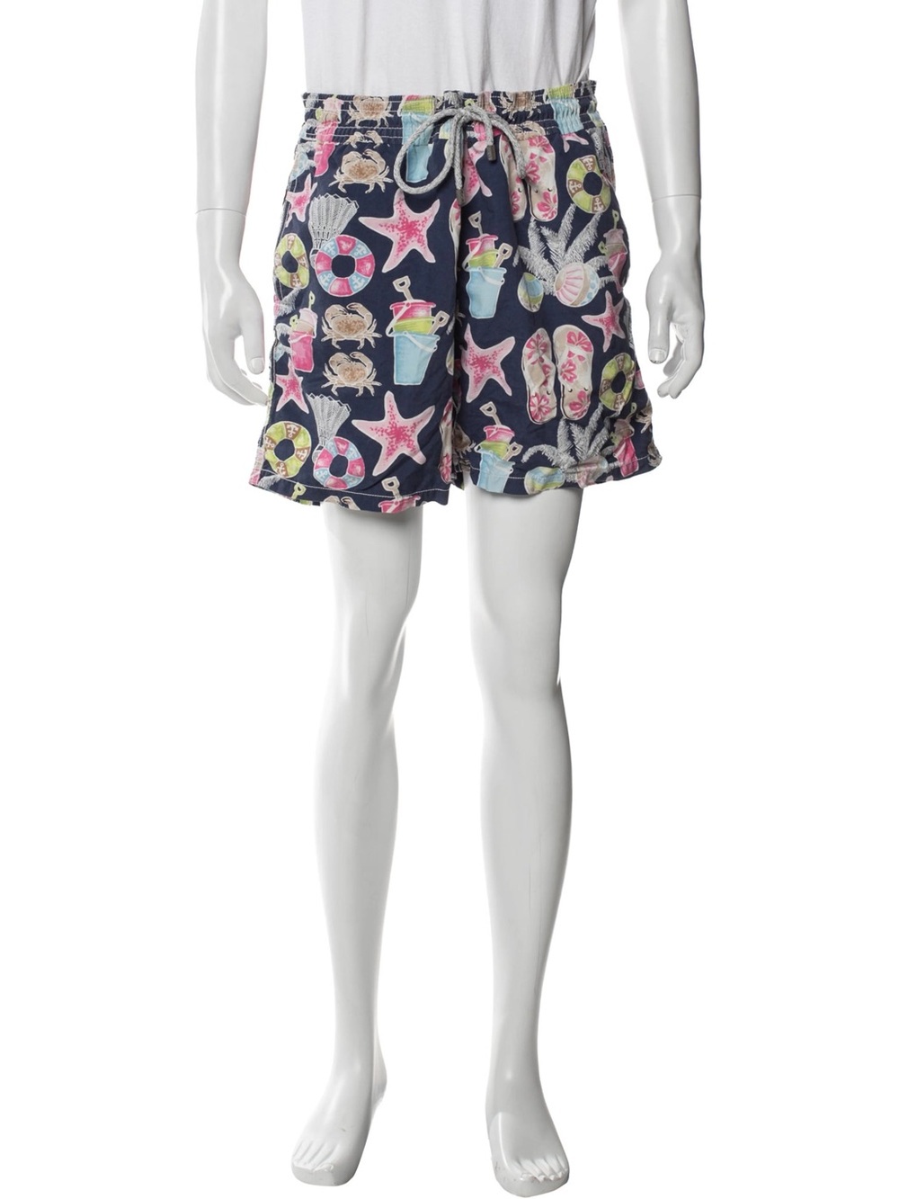 Vilebrequin Starfish Beach Swim Trunks Shorts Linerless